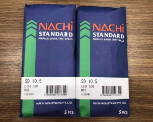 MŨI KHOAN TRỤ THÉP GIÓ NACHI L500 10.50MM