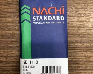 MŨI KHOAN TRỤ THÉP GIÓ NACHI L500 11.00MM