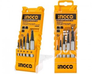 3-18MM BỘ MŨI TARO LẤY ỐC GÃY 5 CHI TIẾT INGCO ASE008