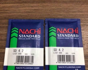 MŨI KHOAN TRỤ THÉP GIÓ NACHI L500 4.6MM