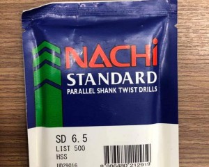 MŨI KHOAN TRỤ THÉP GIÓ NACHI L500 6.3MM