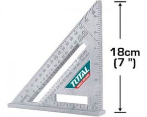 THƯỚC Ê KE  TOTAL  TMT61201