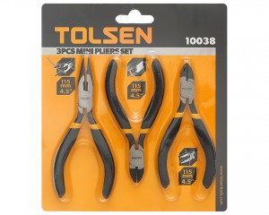 BỘ 3 KỀM - RĂNG - CẮT - NHỌN MINI TOLSEN 10038