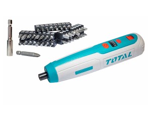 MÁY SIẾT VÍT DÙNG PIN 4V – TOTAL TSDLI0403