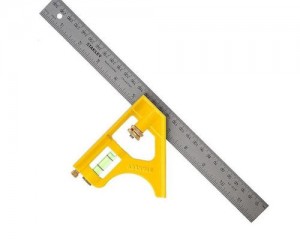 THƯỚC EKE THỦY 12INCH CÁN NHỰA 300MM STANLEY 46-012