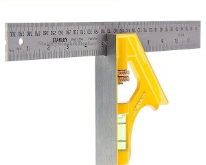 THƯỚC EKE THỦY CÁN SẮT 12INCH/300MM STANLEY 46-028