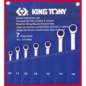 10-19MM BỘ VÒNG MIỆNG TỰ ĐỘNG 7 CHI TIẾT KINGTONY 12107MRN