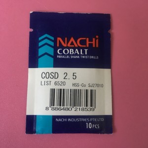 MŨI KHOAN INOX NACHI L6520 0.5MM