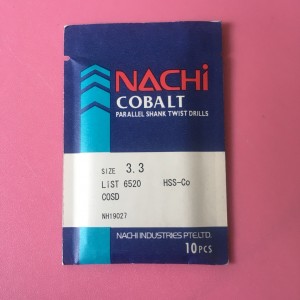 MŨI KHOAN INOX NACHI L6520 1.0-3.0MM