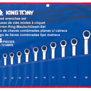 BỘ CỜ LÊ VÒNG MIỆNG TỰ ĐỘNG 14 CHI TIẾT KINGTONY 12214MRN