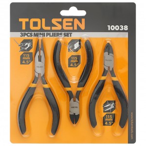 BỘ 3 KỀM - RĂNG - CẮT - NHỌN MINI TOLSEN 10038