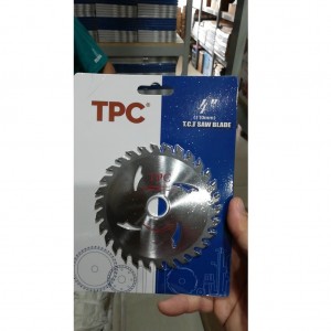 LƯỠI CƯA GỖ CÔNG NGHIỆP 4.6 TẤC 80 RĂNG TPC 4.6T80R