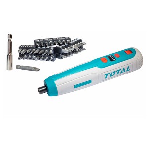 MÁY SIẾT VÍT DÙNG PIN 4V – TOTAL TSDLI0403