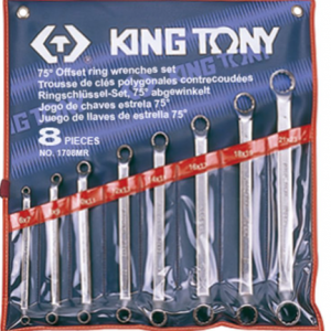 BỘ CỜ LÊ VÒNG 8 CHI TIẾT 6-23MM KINGTONY 1708MR