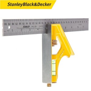 THƯỚC EKE THỦY CÁN SẮT 12INCH/300MM STANLEY 46-028